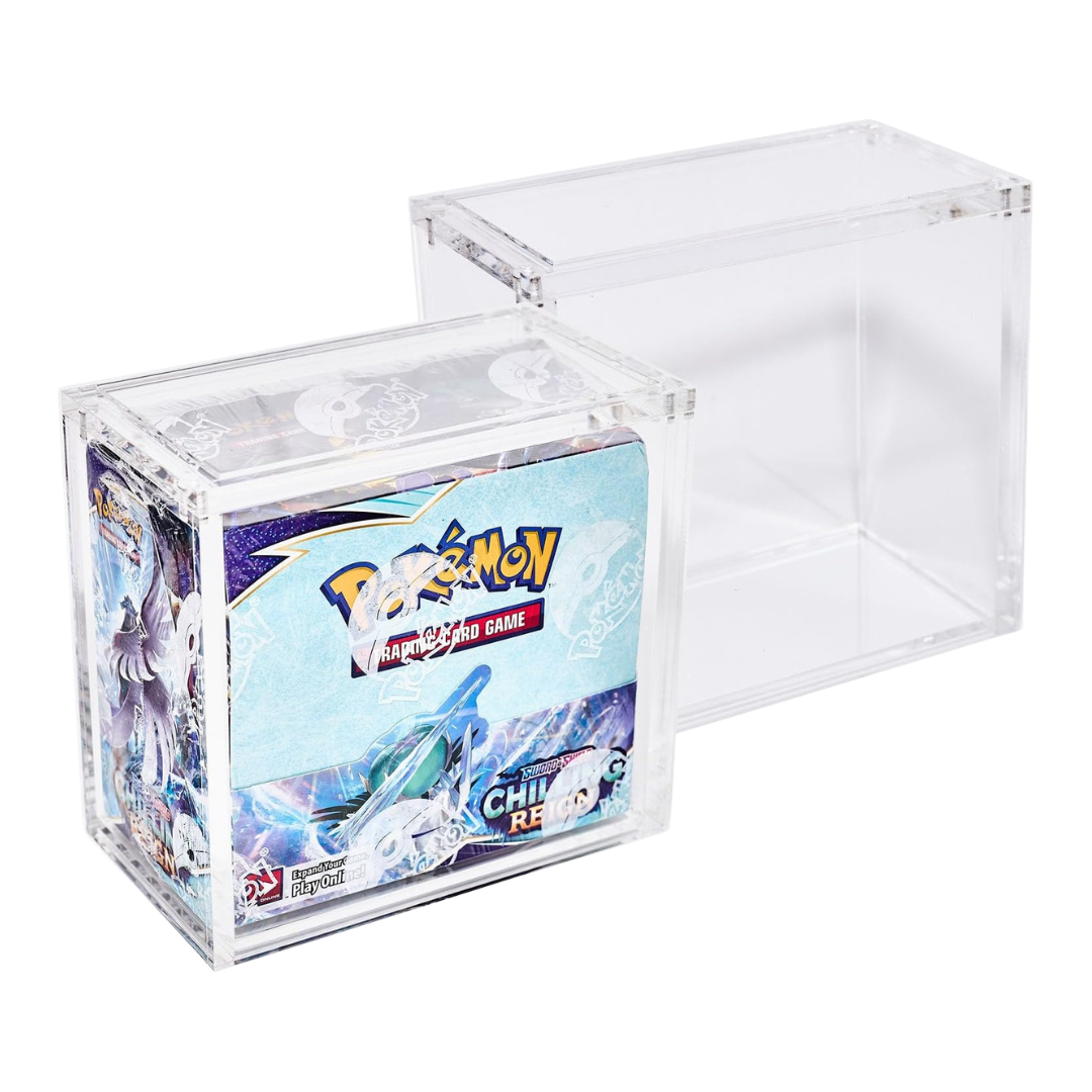Case Acrilico Booster Box IT/EN - Protezione a chiusura magnetica