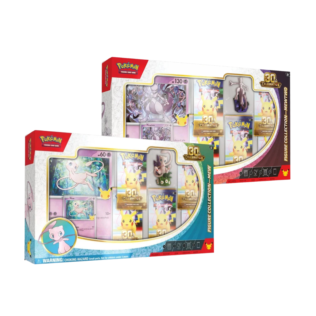 Collezione con Statuina 30° Anniversario - Collezioni di Mew e Mewtwo