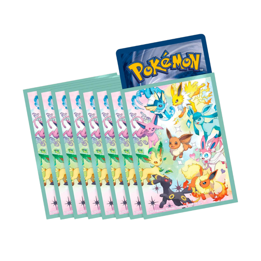 Card Sleeves Evoluzioni Prismatiche - Confezione da 65 pezzi