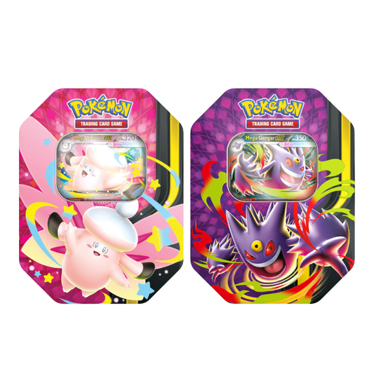 Tin da Collezione Chiarodiluna - Mega Gengar e Mega Clefable ex